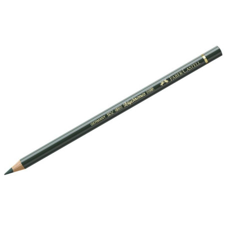 Професійний кольоровий олівець Хромовий зелений Faber-Castell Polychromos